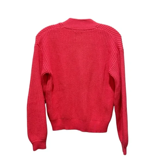 Gap Button Front Cardigan Sweater V Neck Rose Bush Pink Women’s Size XS - Picture 8 of 10